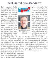 Saarbrücker Mitteilungsblatt KW 36/23