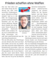 Saarbrücker Mitteilungsblatt KW18/2022